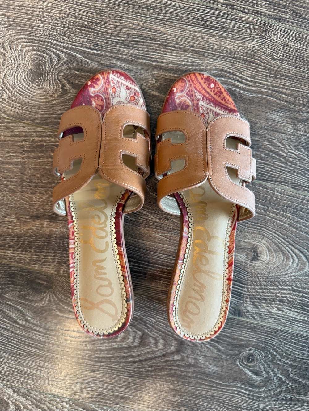 Sam Edelman Brown Kitten Heels